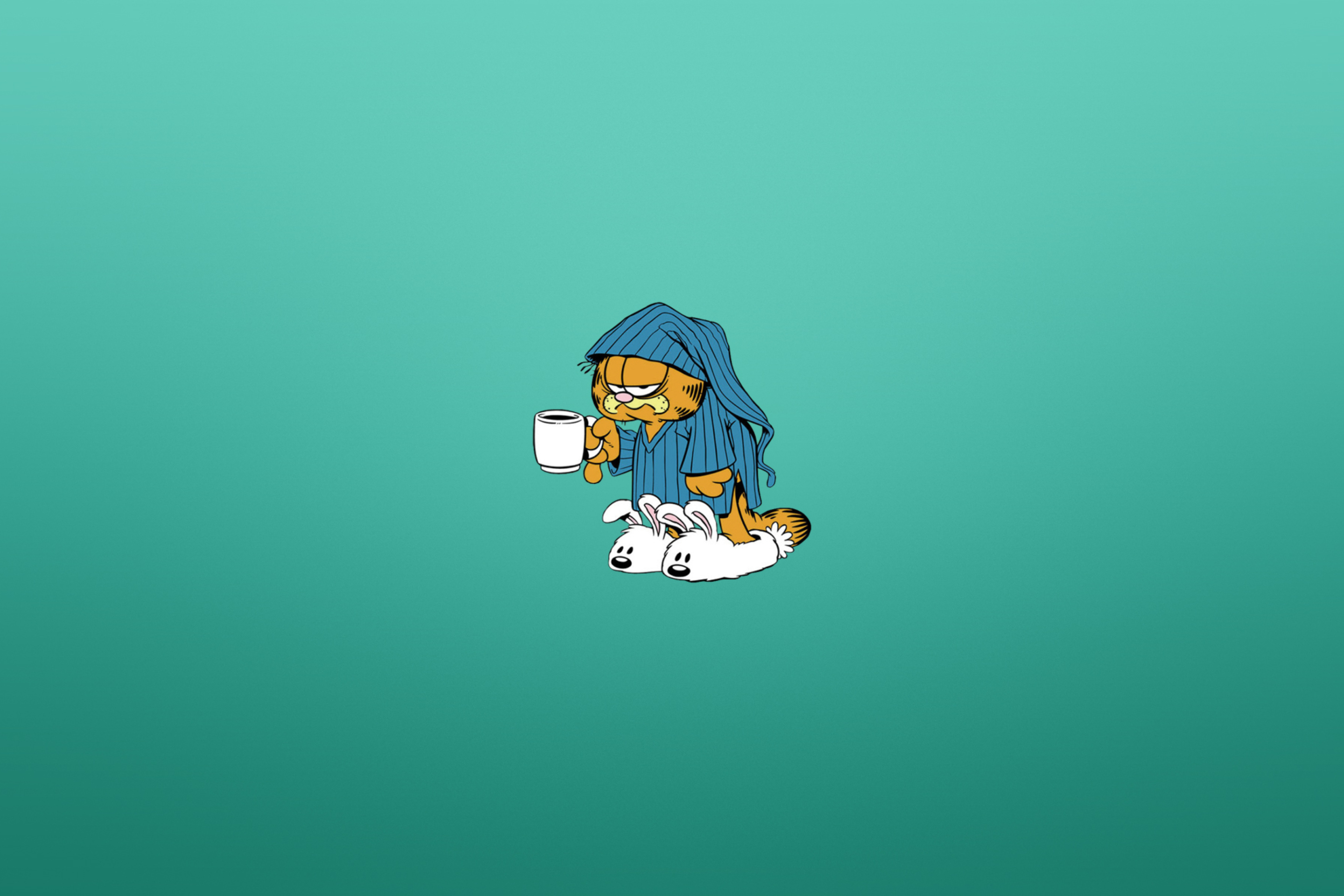 Garfield's Monday Morning wallpaper 2880x1920