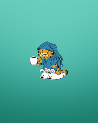 Garfield's Monday Morning - Obrázkek zdarma pro Nokia C1-00
