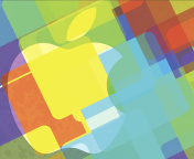 Das Macbook Logo Wallpaper 176x144