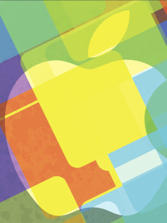 Das Macbook Logo Wallpaper 240x320