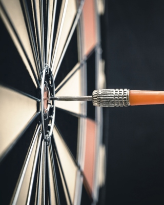 Closeup Darts Shooting Background for 768x1280