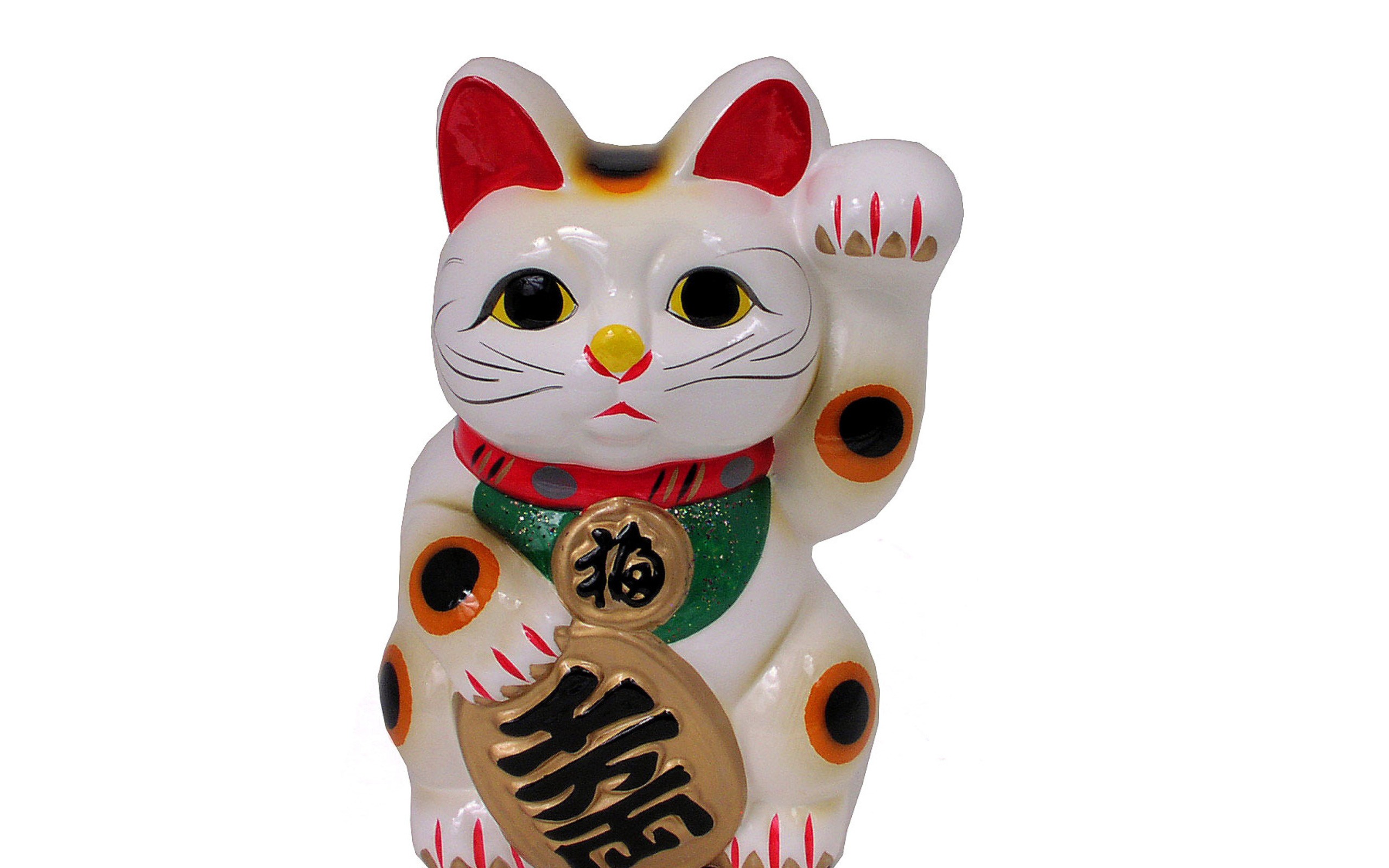 Sfondi Maneki Neko Lucky Cat 2560x1600