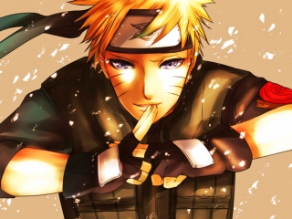 Screenshot №1 pro téma Naruto Anime 320x240