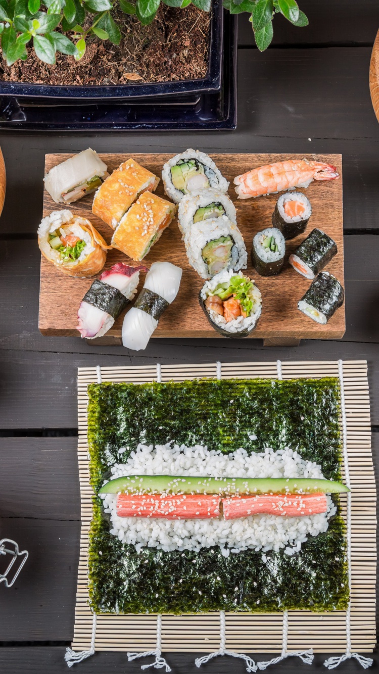 Sfondi Japanese Sushi 750x1334