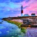 Das Lighthouse In Portugal Wallpaper 128x128