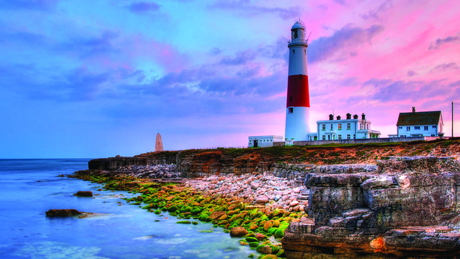 Обои Lighthouse In Portugal 1600x900