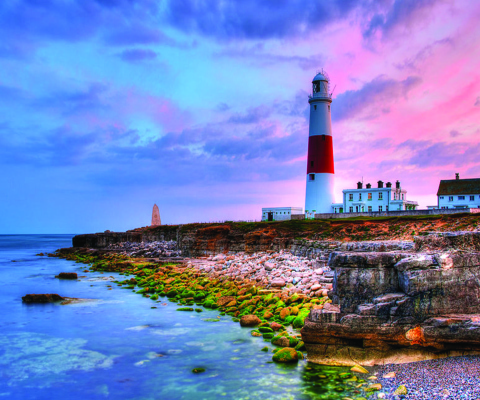 Sfondi Lighthouse In Portugal 480x400