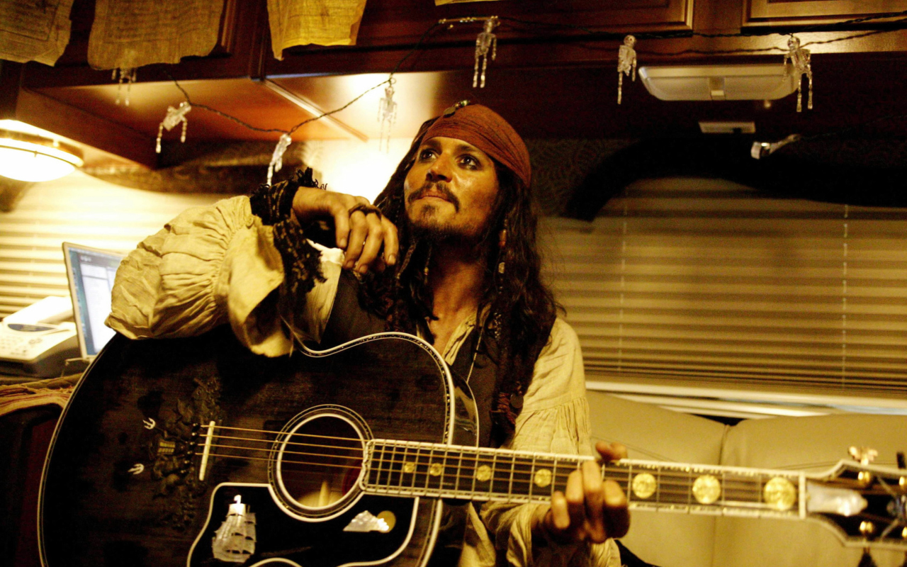 Screenshot №1 pro téma Johnny Depp 1280x800