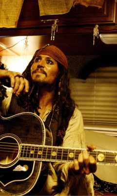 Fondo de pantalla Johnny Depp 240x400