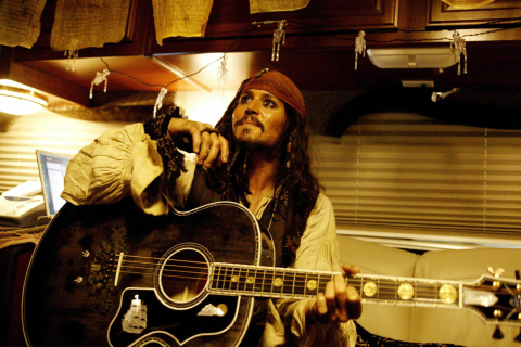 Fondo de pantalla Johnny Depp 480x320
