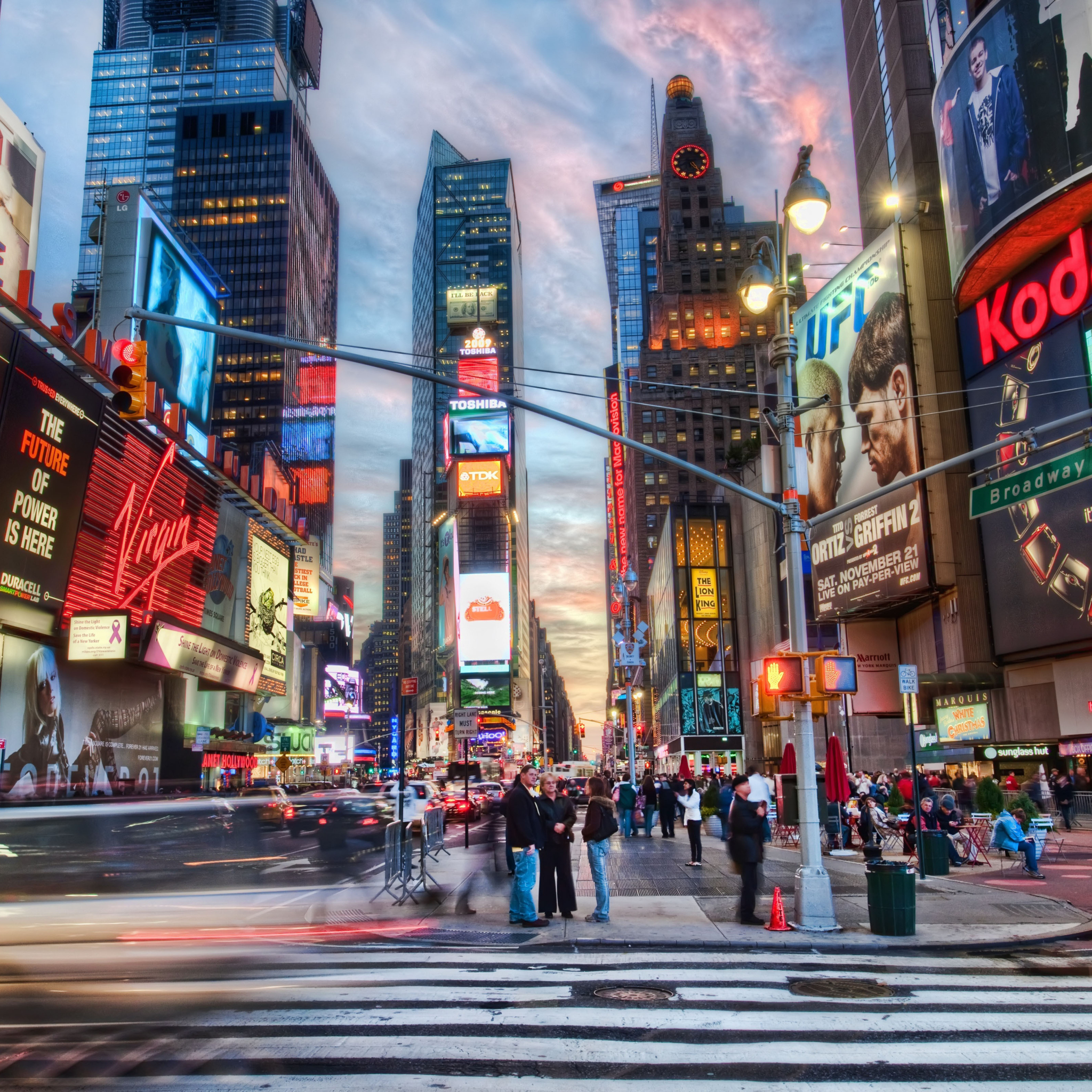 New York City Times Square wallpaper 2048x2048