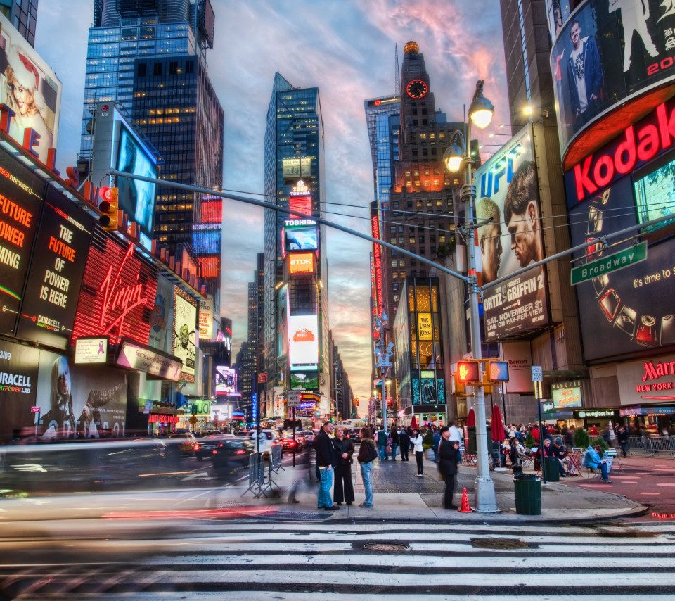 New York City Times Square wallpaper 960x854