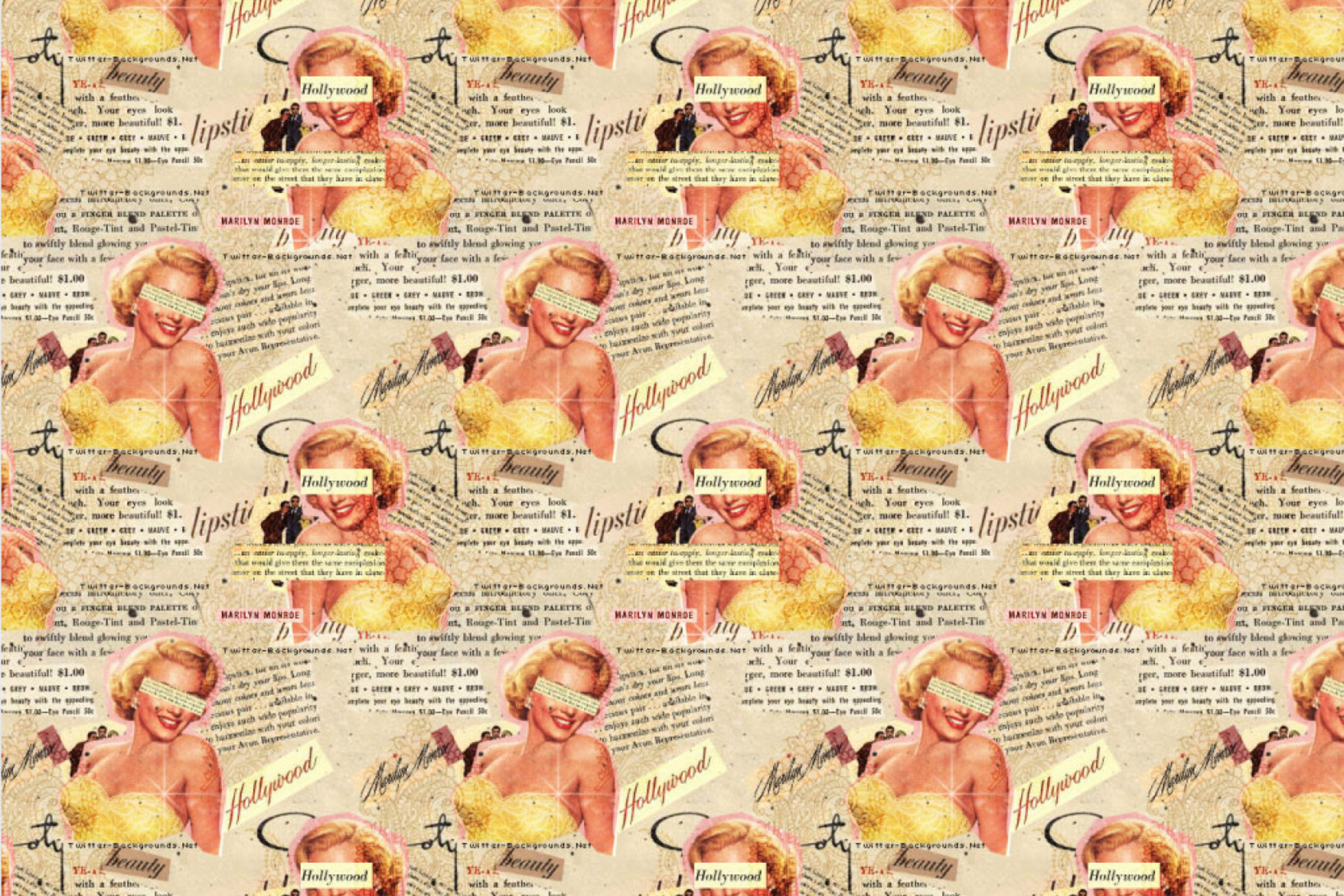 Marilyn Monroe Pattern wallpaper 2880x1920