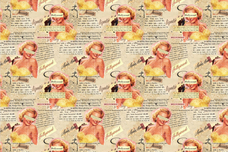 Das Marilyn Monroe Pattern Wallpaper
