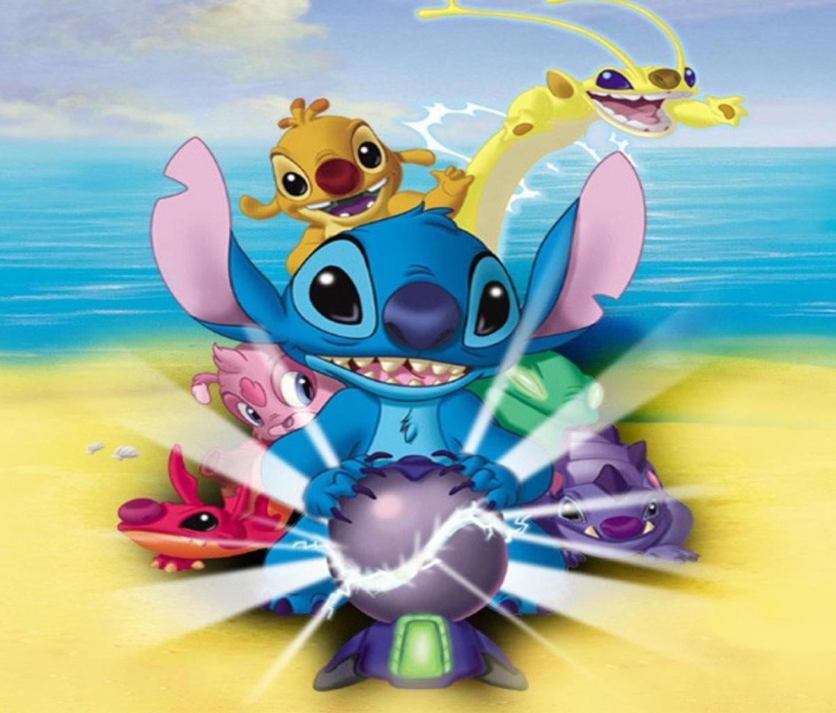 Fondo de pantalla Lilo And Stitch 1200x1024