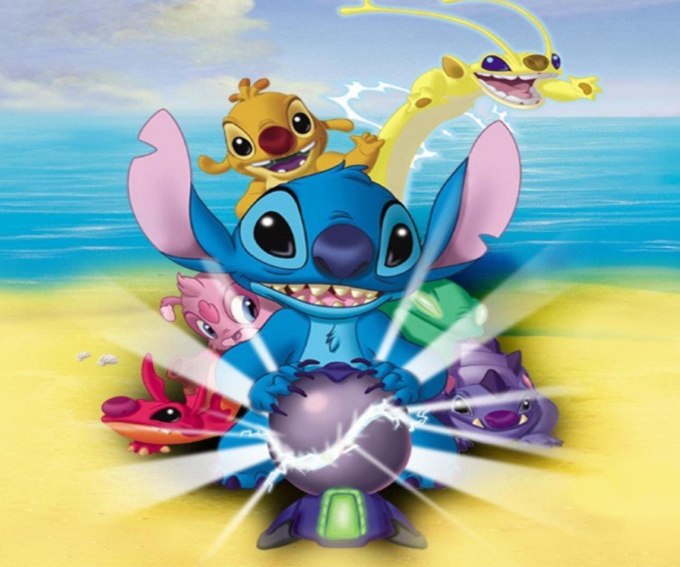 Обои Lilo And Stitch 960x800