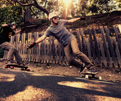 Sfondi Skateboarding 480x400