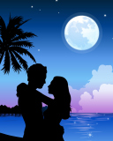 Romantic Paradise wallpaper 128x160