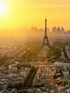Paris Sunrise screenshot #1 240x320