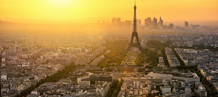 Screenshot №1 pro téma Paris Sunrise 720x320