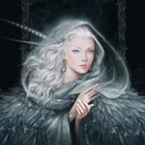 Sfondi White Fantasy Princess 208x208