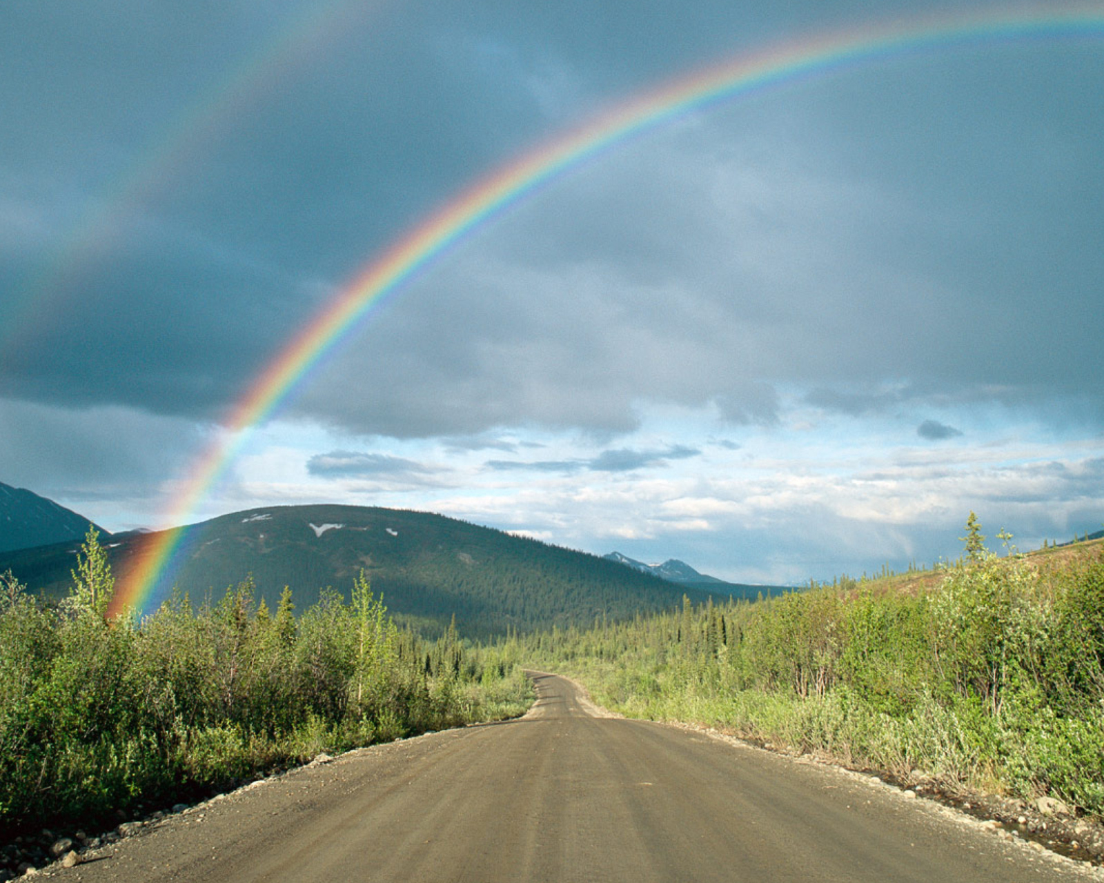 Fondo de pantalla Rainbow In Alaska 1600x1280