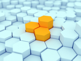 Cubes Cell Structure screenshot #1 320x240