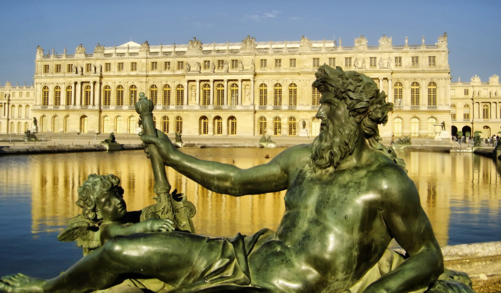 Palace of Versailles wallpaper 1024x600