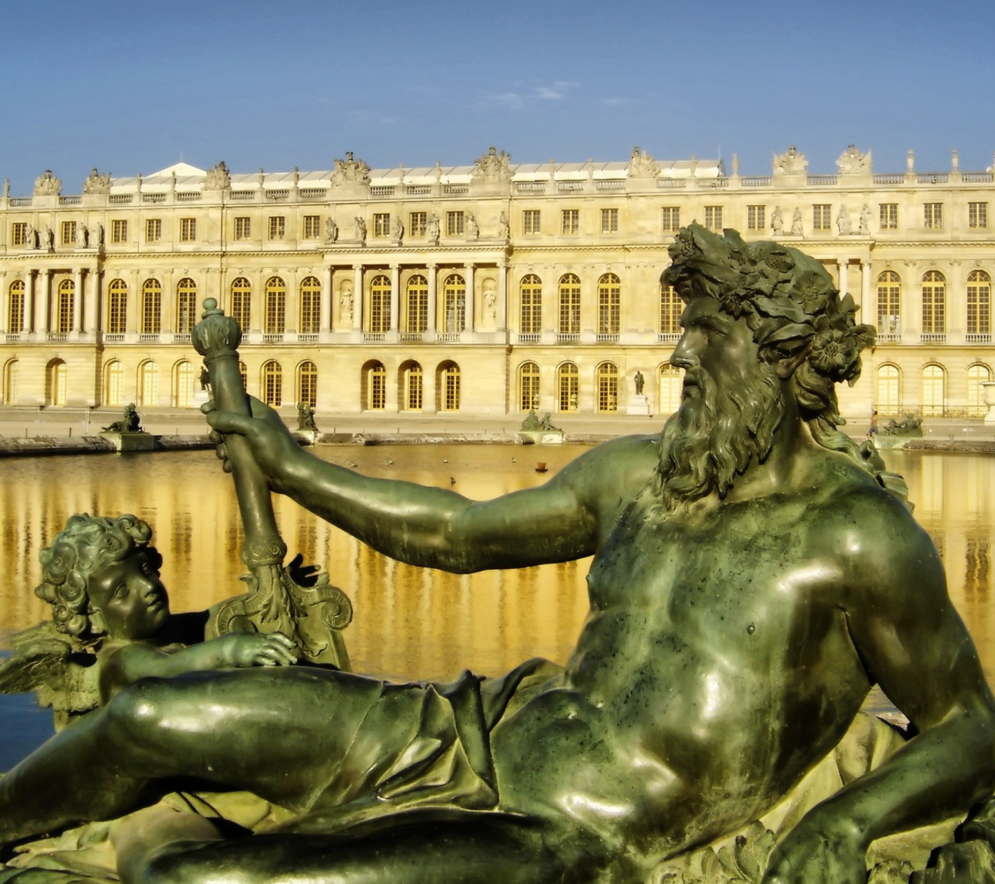 Das Palace of Versailles Wallpaper 1440x1280