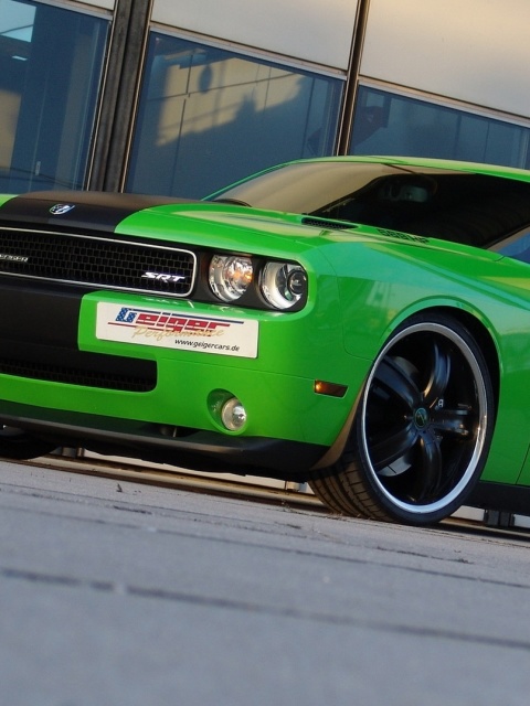 Обои 2011 Dodge Challenger SRT8 392 480x640