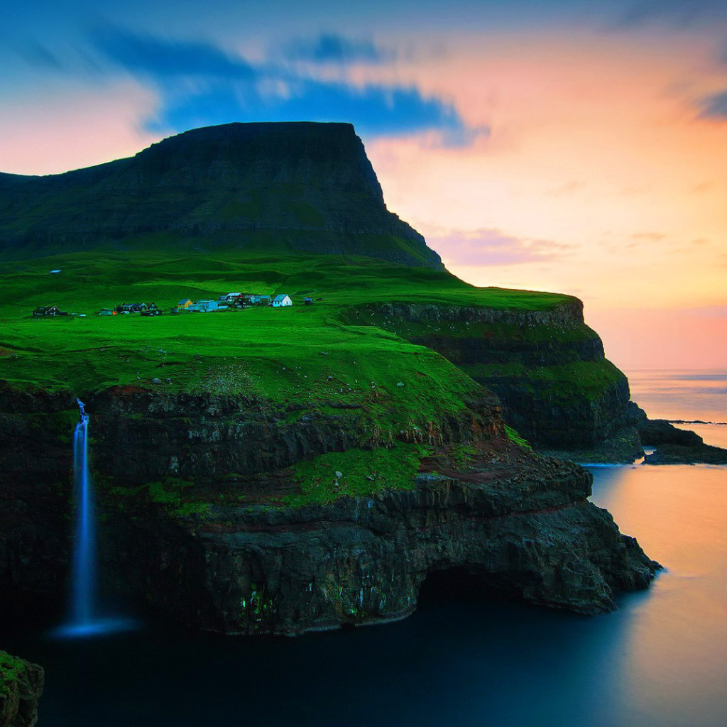 Das Faroe Islands Wallpaper 1024x1024
