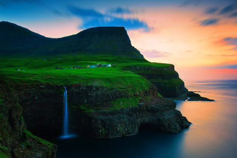 Fondo de pantalla Faroe Islands 480x320