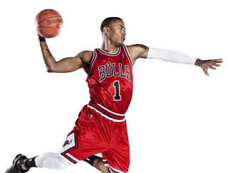 Derrick Rose - NBA Star Picture for Android, iPhone and iPad