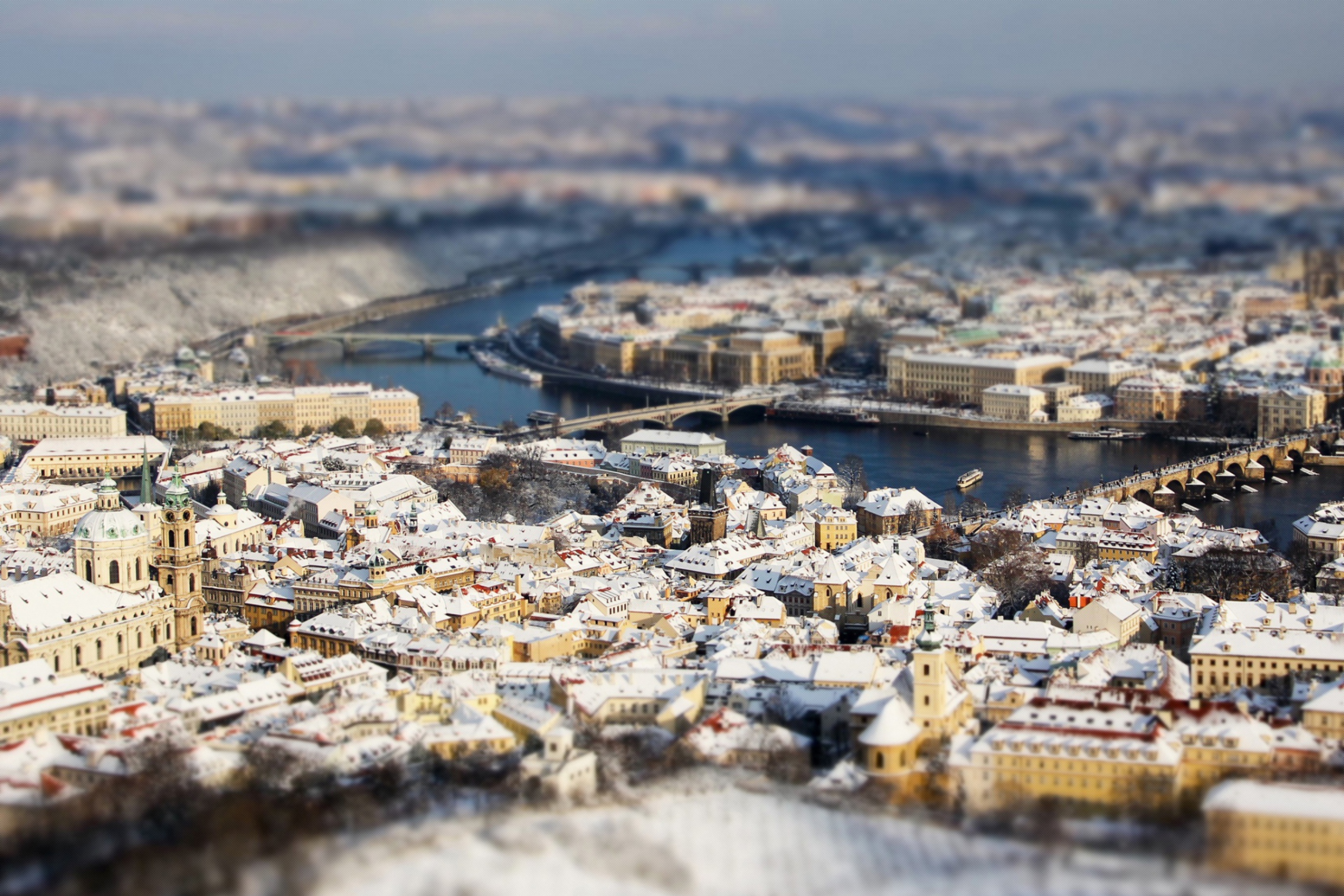 Screenshot №1 pro téma Panoramic View Of Prague 2880x1920
