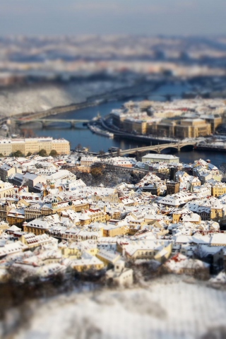 Panoramic View Of Prague screenshot #1 320x480