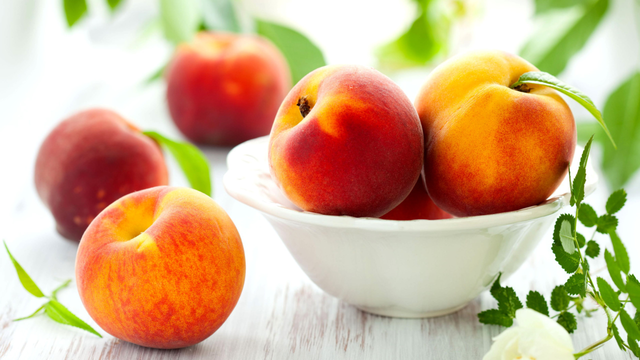 Das Nectarines and Peaches Wallpaper 1280x720