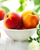 Nectarines and Peaches wallpaper 128x160