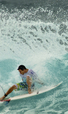 Screenshot №1 pro téma Billabong Pipe Masters 240x400