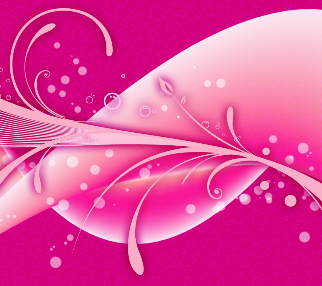 Pink Design wallpaper 1080x960