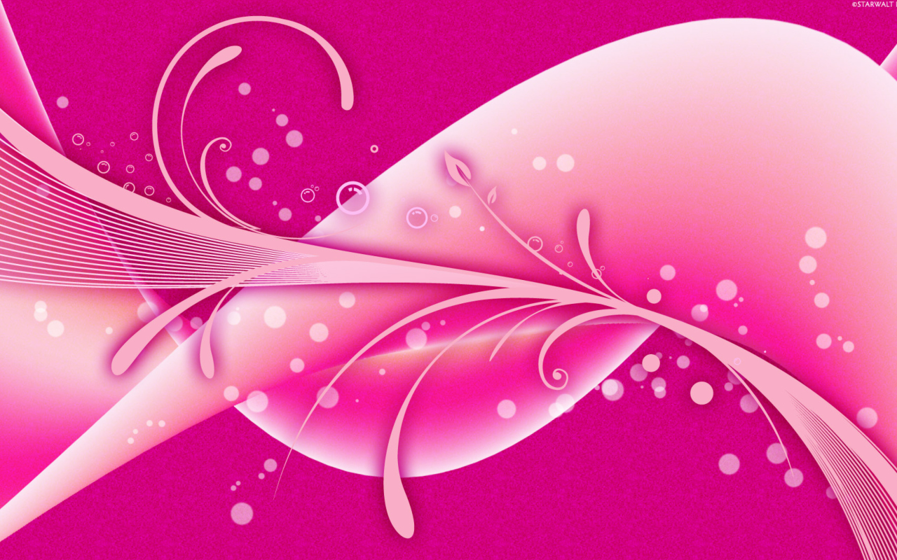 Das Pink Design Wallpaper 1280x800