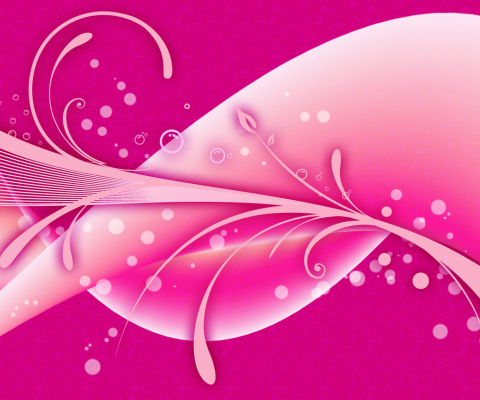 Fondo de pantalla Pink Design 480x400
