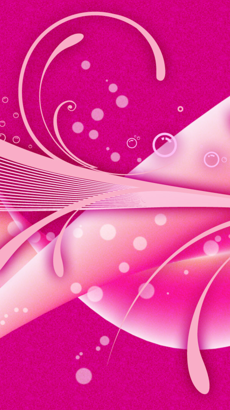 Pink Design wallpaper 750x1334