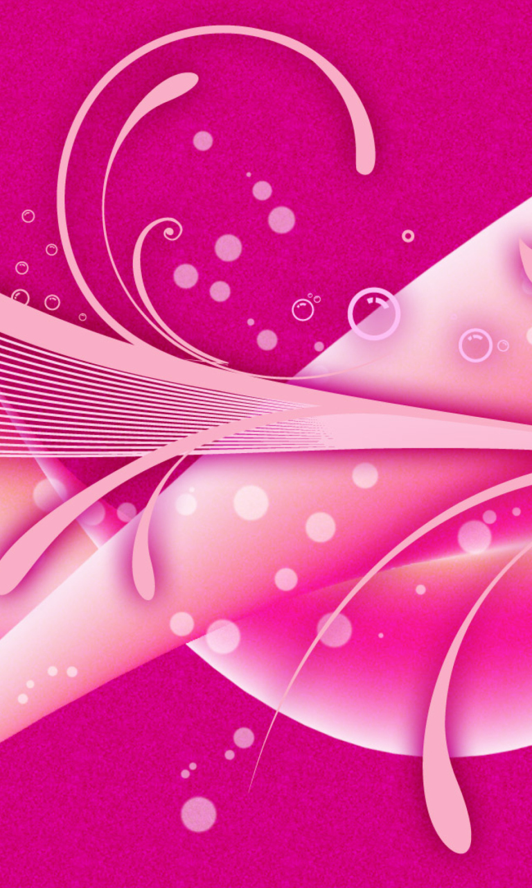 Fondo de pantalla Pink Design 768x1280