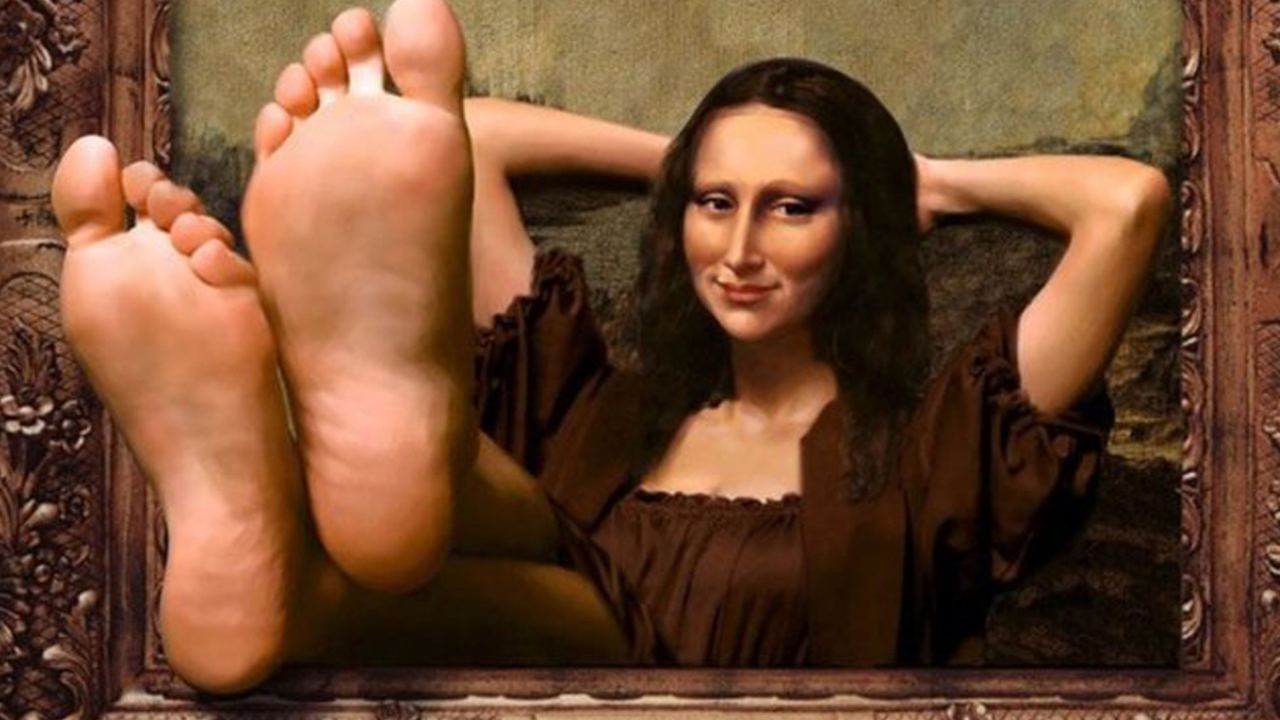 Fondo de pantalla Art Parodies - Mona Lisa 1280x720