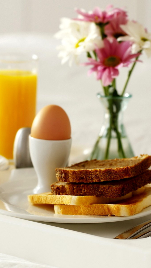 Das Continental Breakfast Wallpaper 640x1136