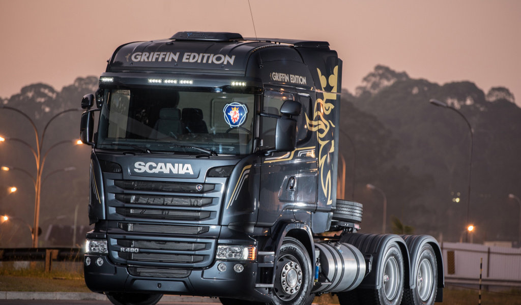 Fondo de pantalla Scania R480 Truck 1024x600