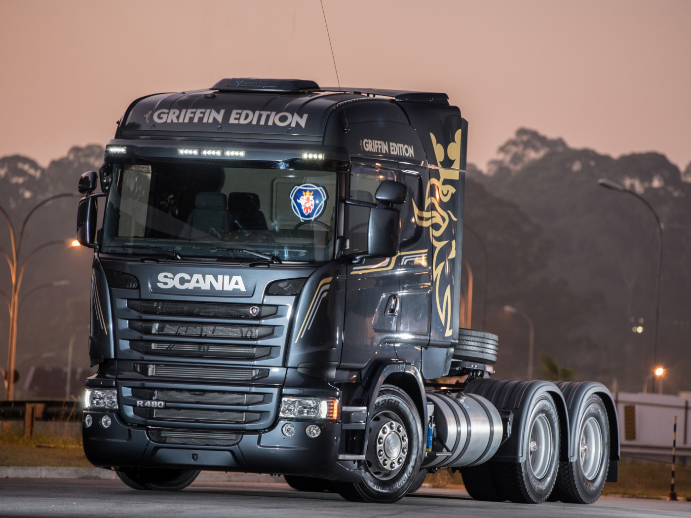 Scania R480 Truck screenshot #1 1400x1050