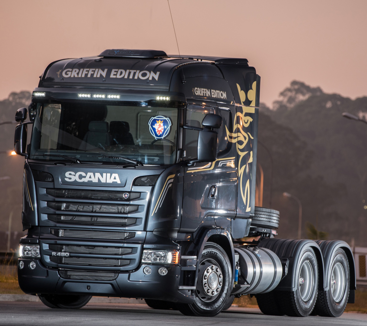 Обои Scania R480 Truck 1440x1280