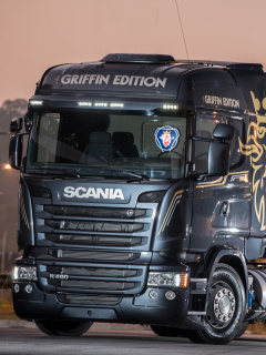 Fondo de pantalla Scania R480 Truck 240x320