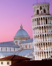 Обои Tower of Pisa Italy 176x220